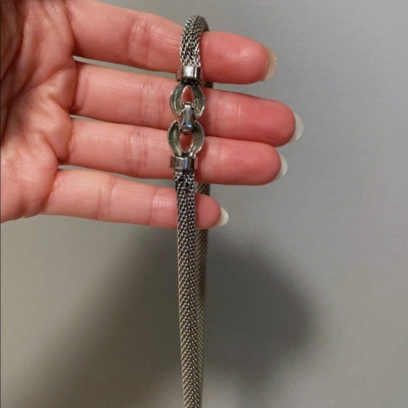 Vintage Fine Chain Mail / Chain Link Choker - Picture 4 of 4